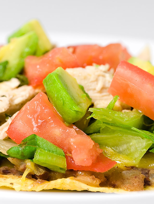 Cilantro Lime Chicken Tostada