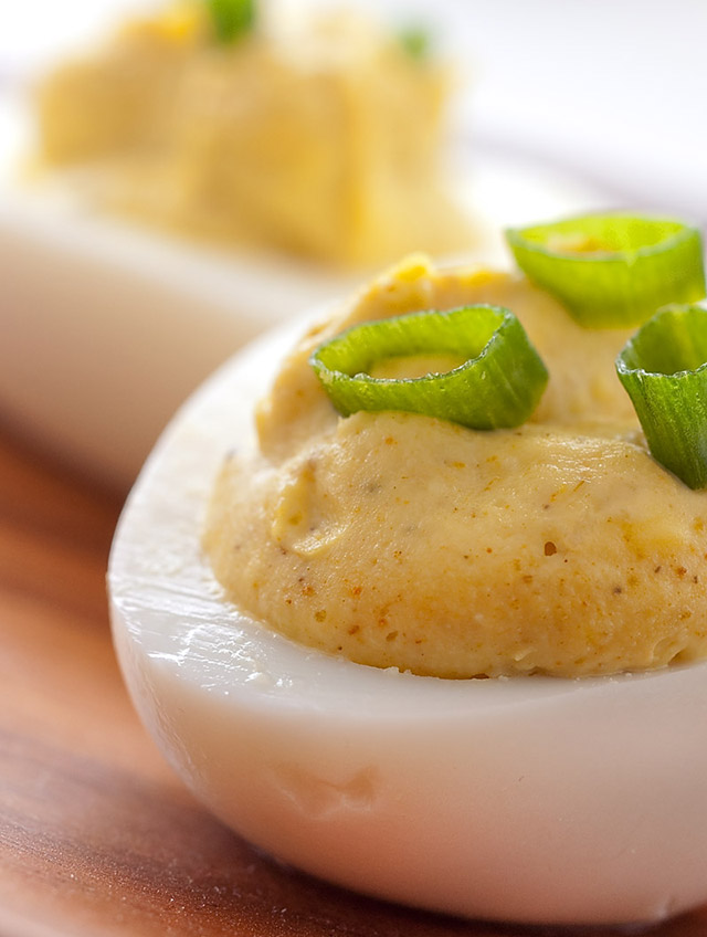 Curried Deviled Eggs