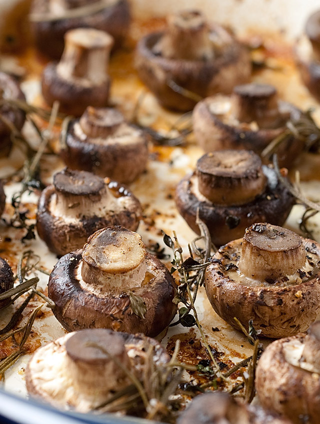 Herb Roasted Mushrooms