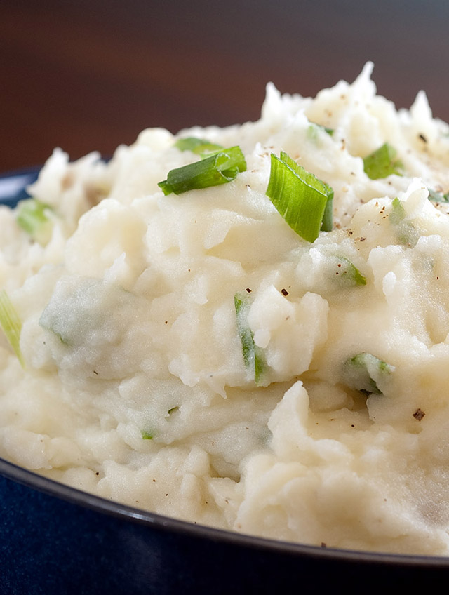 Scallion Buttermilk Mashed Potatoes