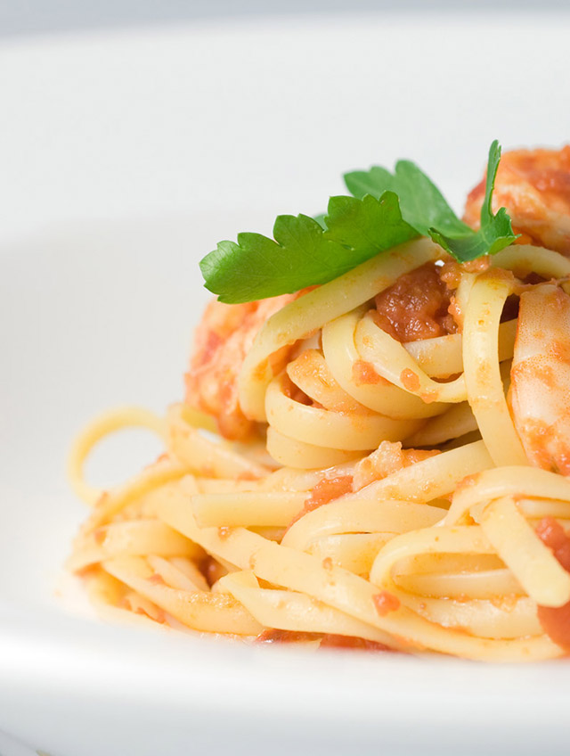 Spicy Prawn and Tomato Pasta