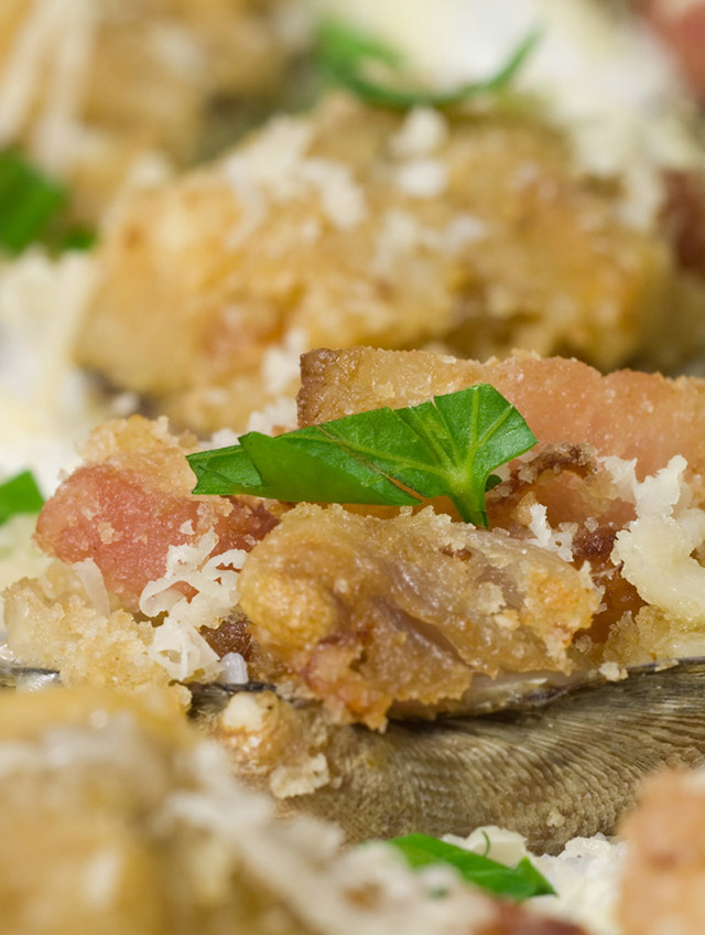 Stuffed Baked Clams