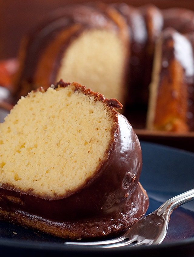 Grandma’s Chocolate Glaze for Yellow Cake