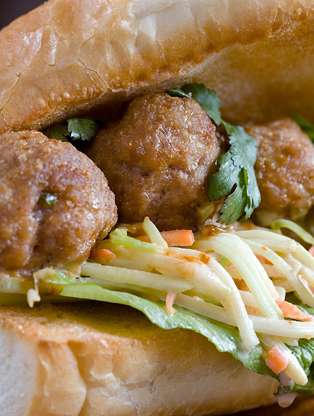 Asian Meatball Sub