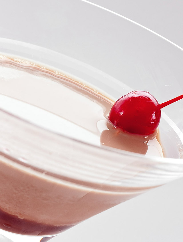 Chocolate Covered Cherry Martini