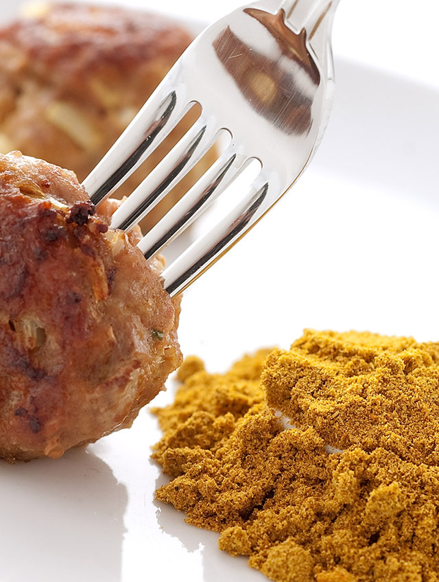 Curry Turkey Meatballs - Life's Ambrosia