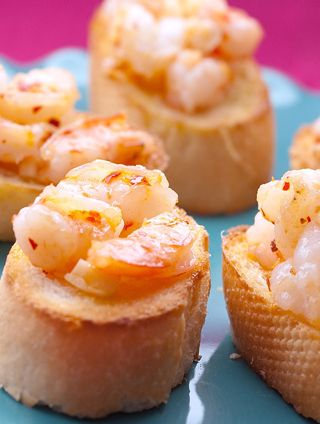 Shrimp Bruschetta