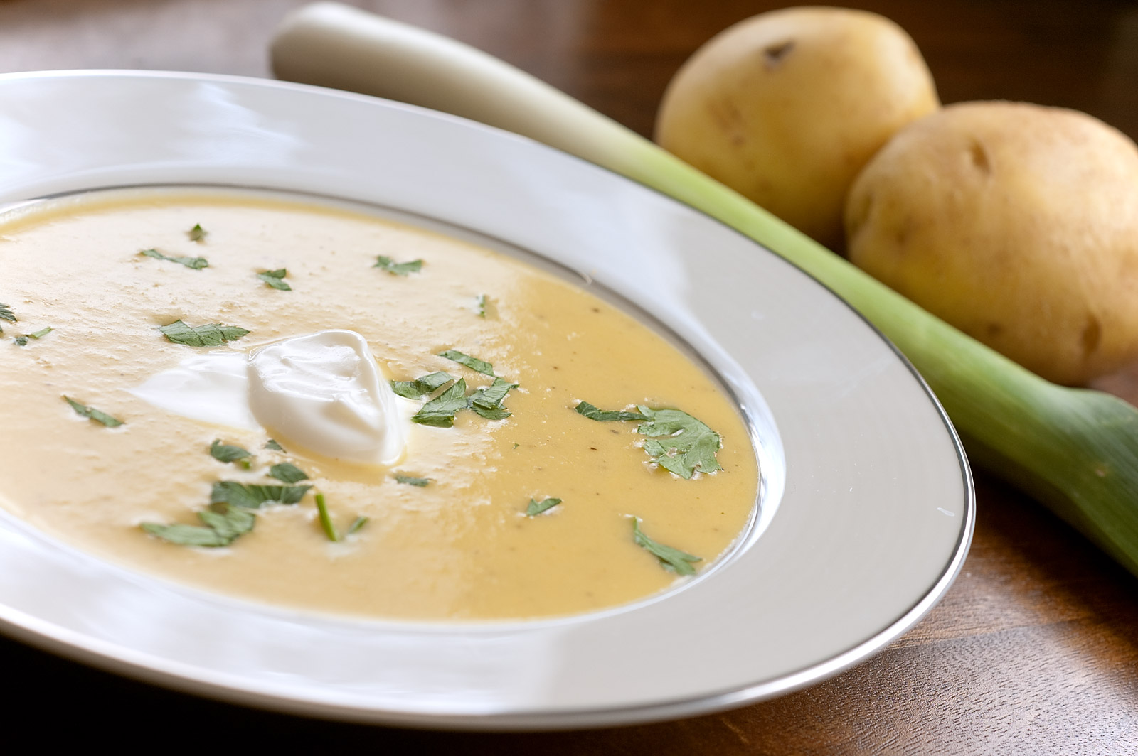 Potato Leek Soup - Life's Ambrosia