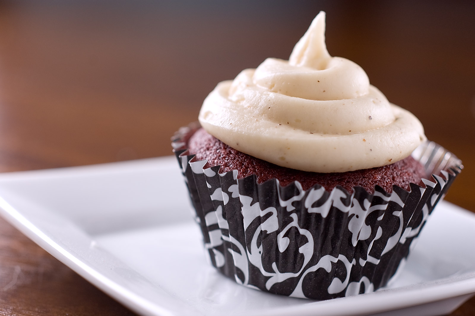 Red Velvet Cupcakes with Browned Butter Frosting