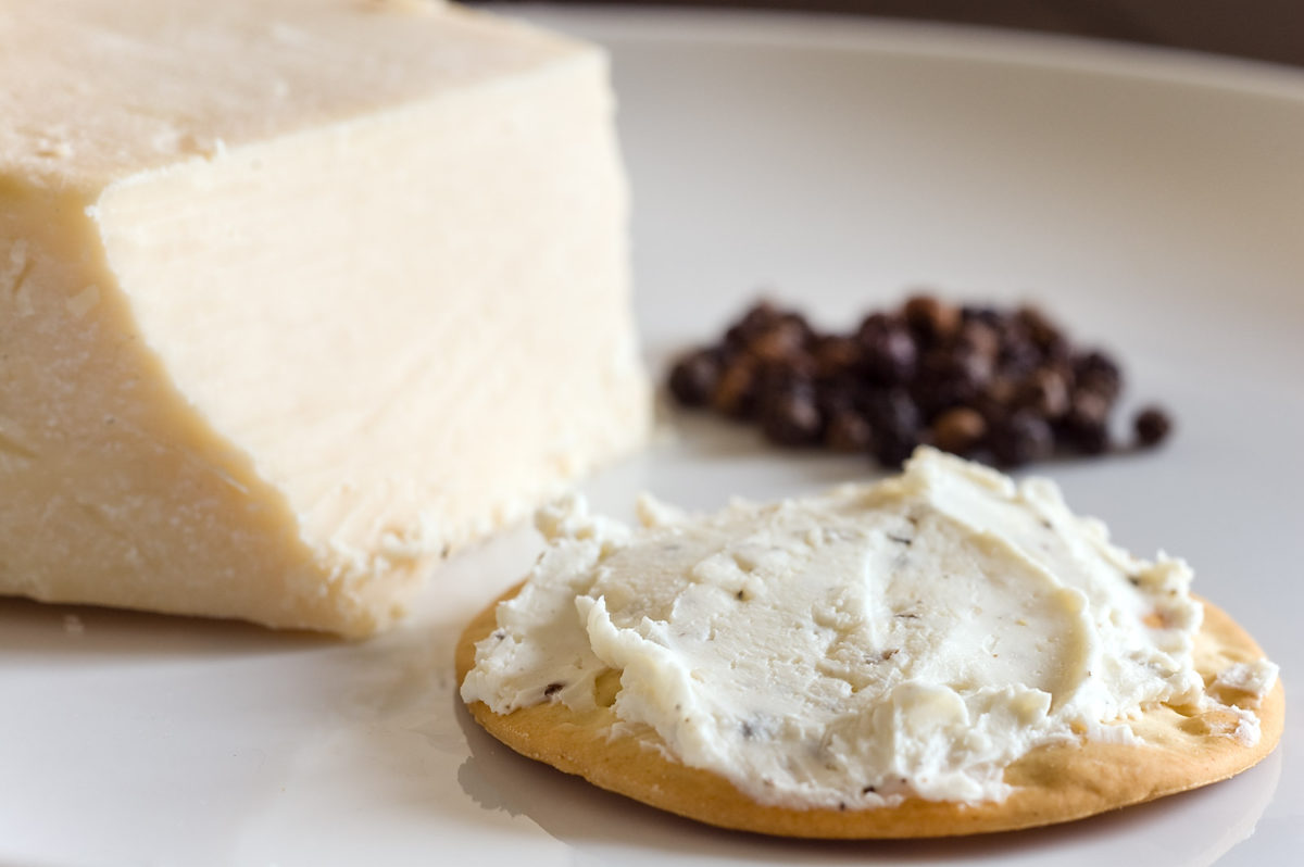 Romano and Black Pepper Spread