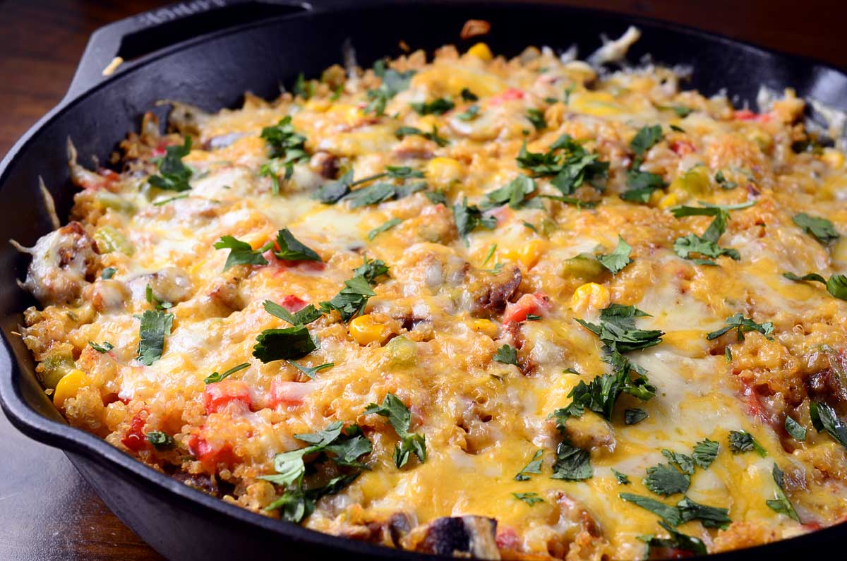 Southwestern Quinoa Casserole