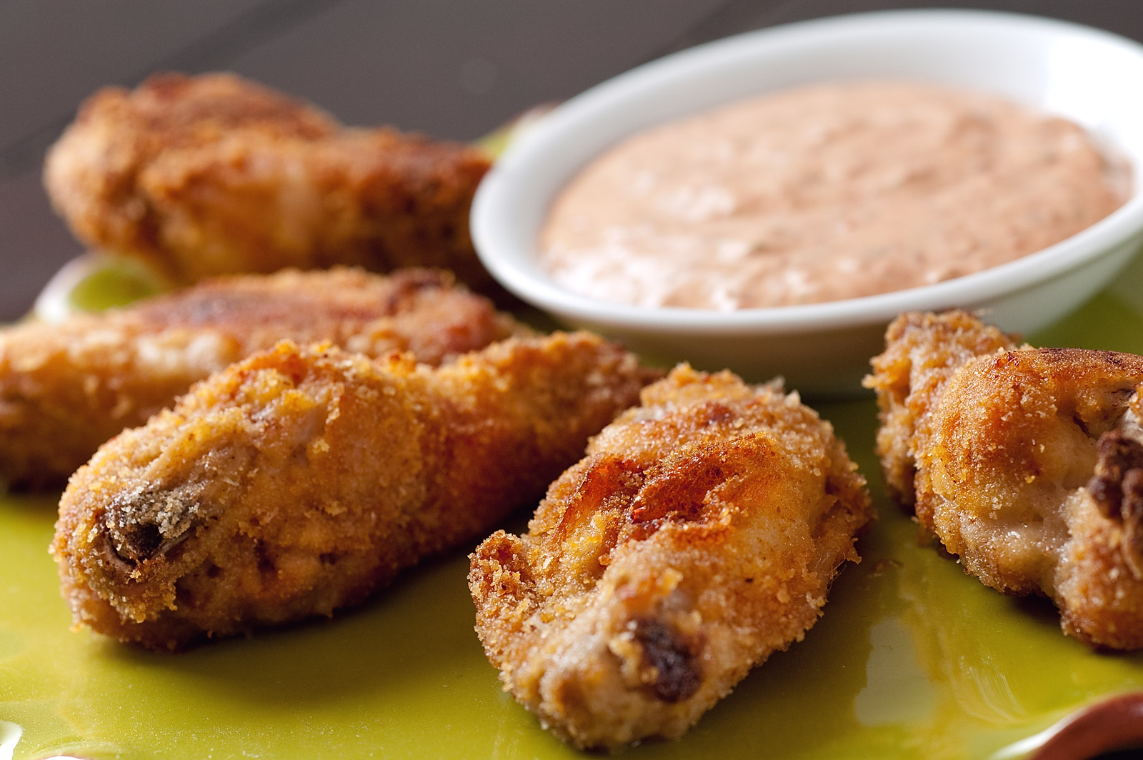 Spiced Chicken Wings with Chipotle Lime Dipping Sauce Life's Ambrosia