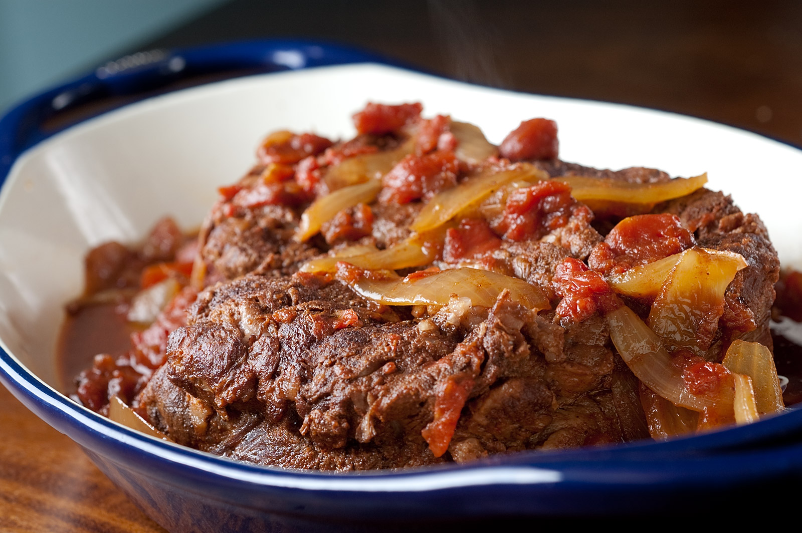 Spiced Slow Cooker Pot Roast with Tomatoes