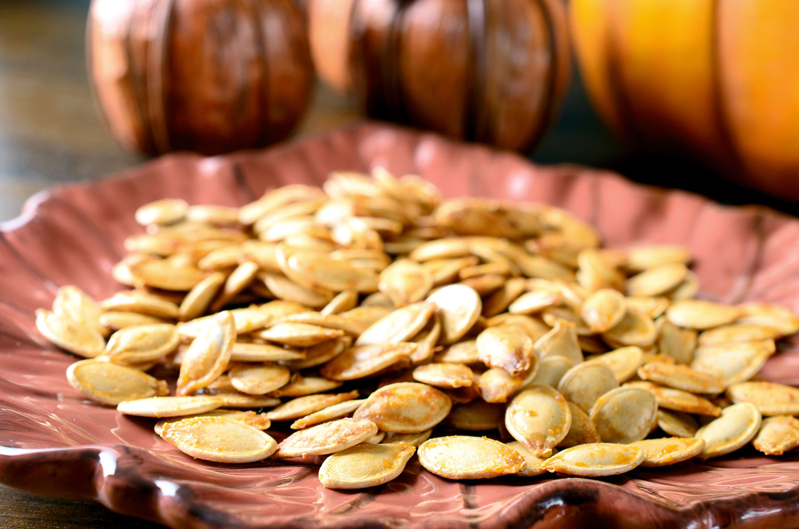 Spicy Sriracha Pumpkin Seeds