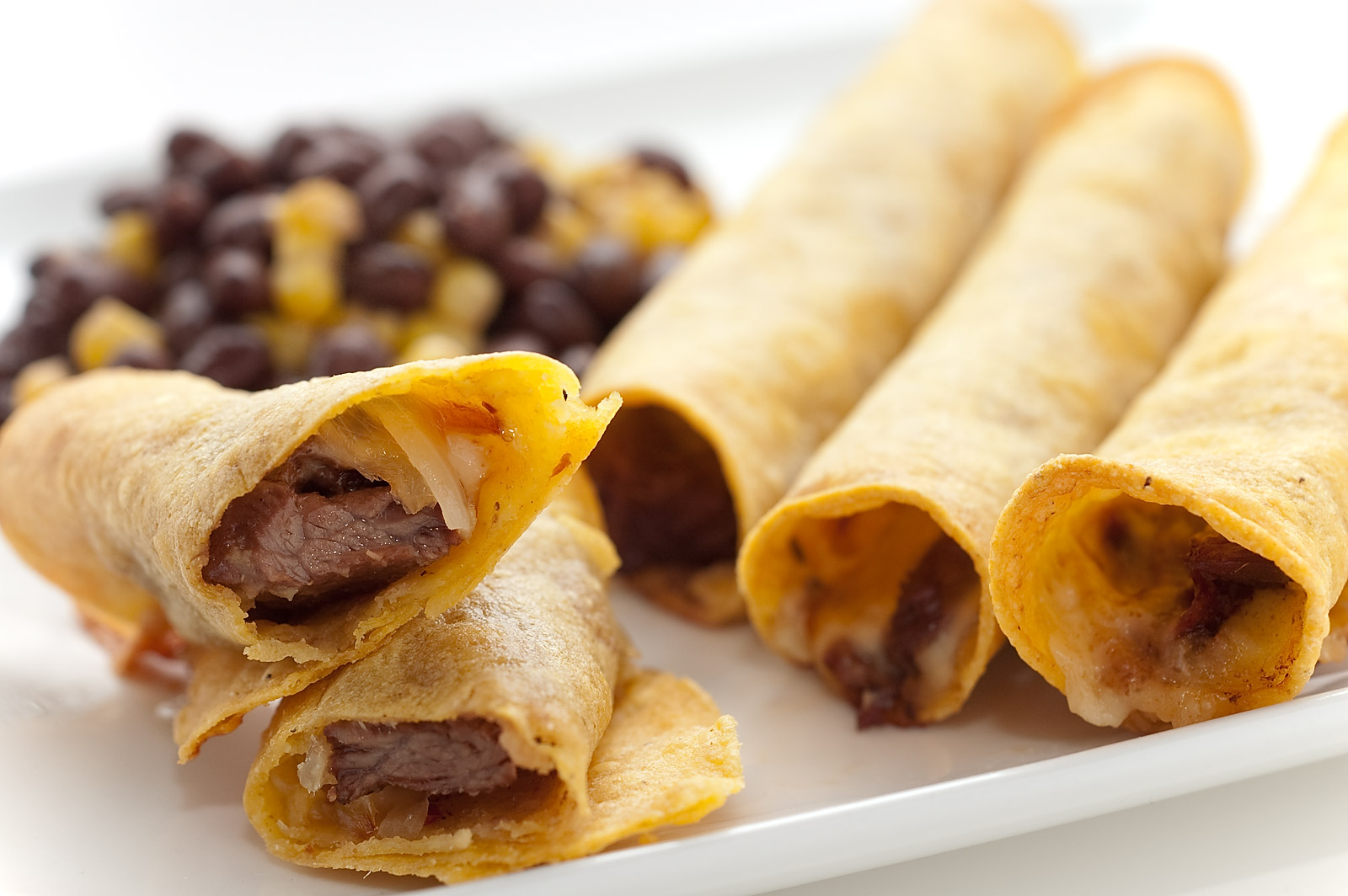 Steak and Pepperjack Taquitos Life's Ambrosia