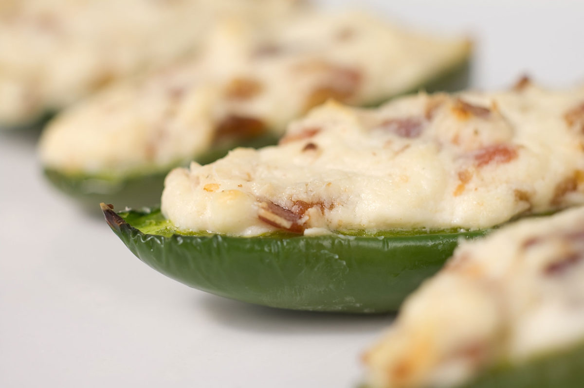 Cream Cheese and Bacon Stuffed Jalapenos