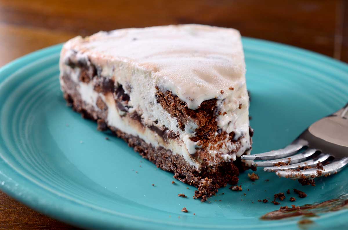 Thin Mint Ice Cream Pie
