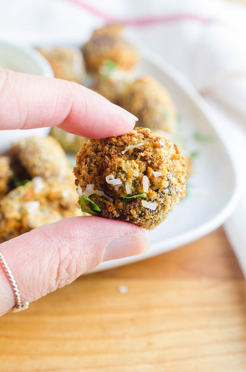 Crispy Air Fryer Mushrooms