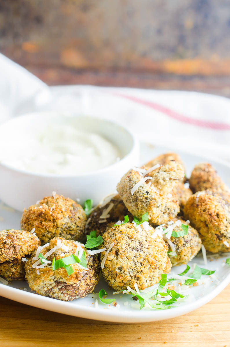 Air Fryer Mushrooms - Crispy Fried Mushrooms - Life's Ambrosia