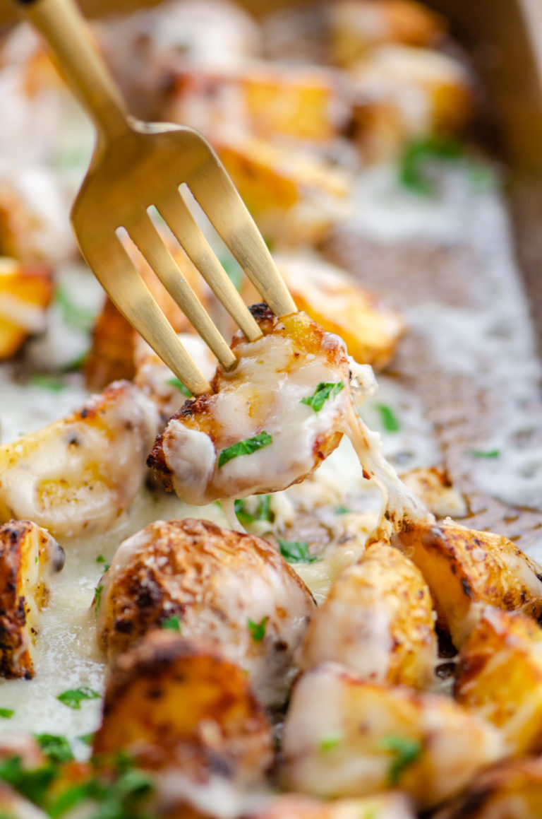 Cheesy Air Fryer Potatoes Recipe Life's Ambrosia