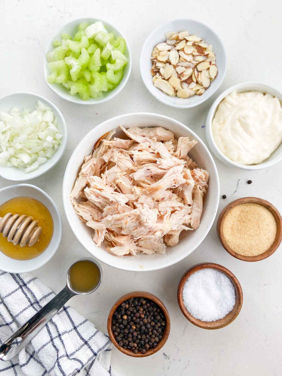 Almond Chicken Salad Recipe | Life's Ambrosia