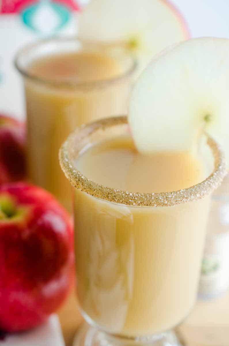  Apple Pie Cocktail is perfect for fall. With hot apple cider, vanilla vodka and brown sugar bourbon, it's just the drink you need to warm up with this holiday season. 