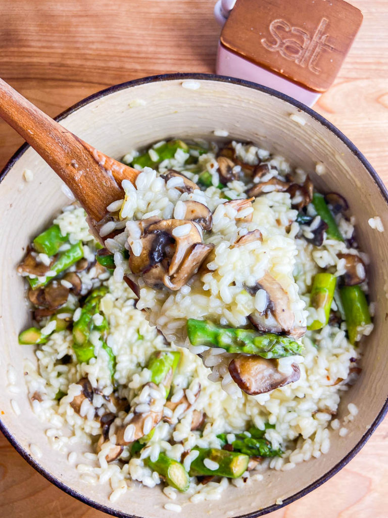 Asparagus and Mushroom Risotto Life's Ambrosia