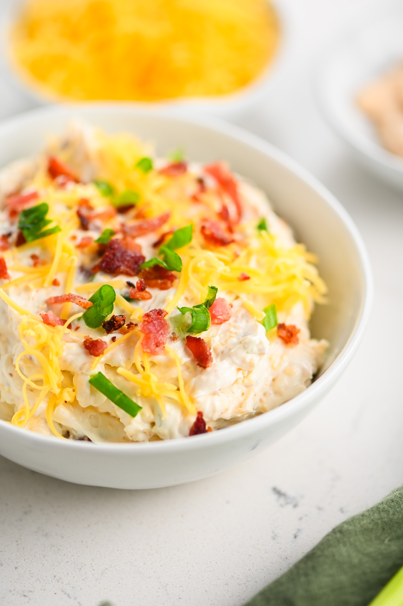 Bacon Cheese Dip - Life's Ambrosia