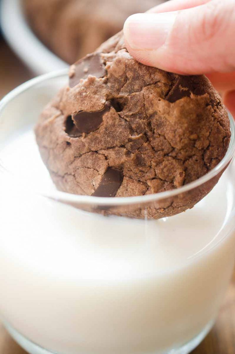 Brownie Mix Cookies are a delicious combination of two easy dessert recipes; brownies and cookies! They come together in a snap and are always a crowd pleaser. 