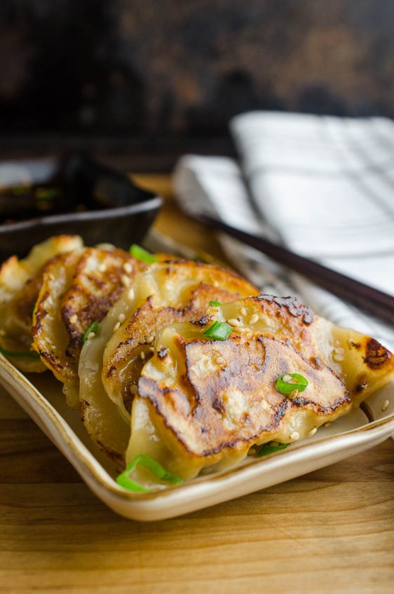 Spicy Sesame Chicken Potstickers Life's Ambrosia