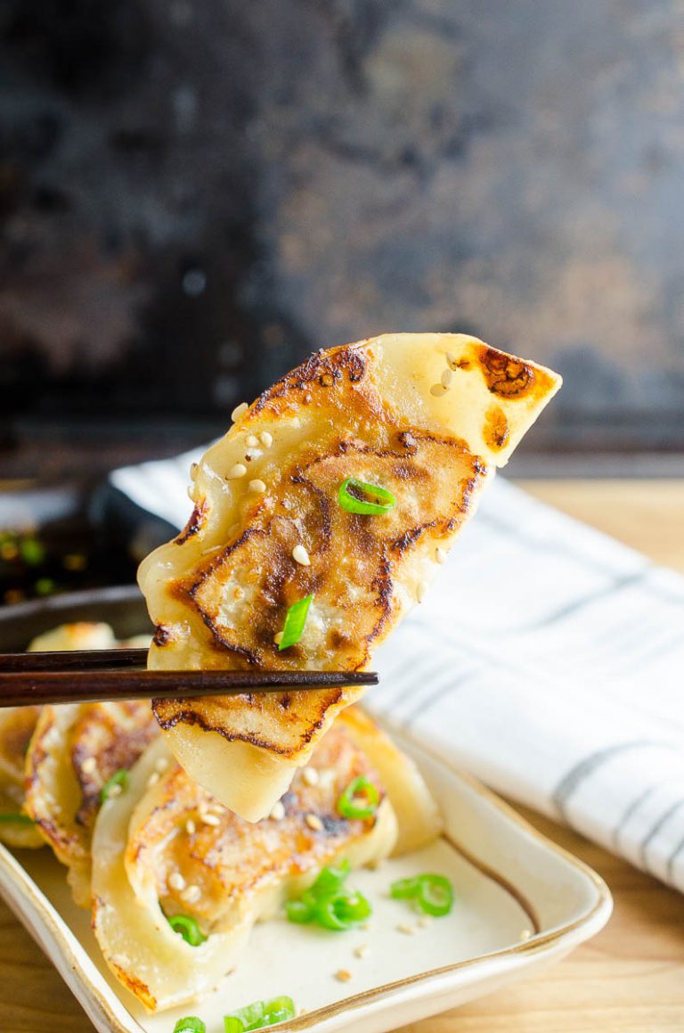 Spicy Sesame Chicken Potstickers Life's Ambrosia