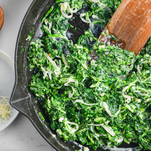 Creamed Spinach Recipe | Life's Ambrosia