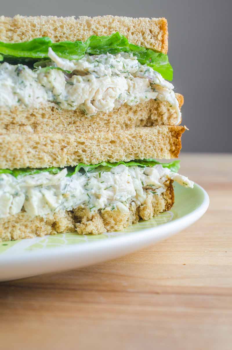 Creamy Dill Chicken Salad Life's Ambrosia