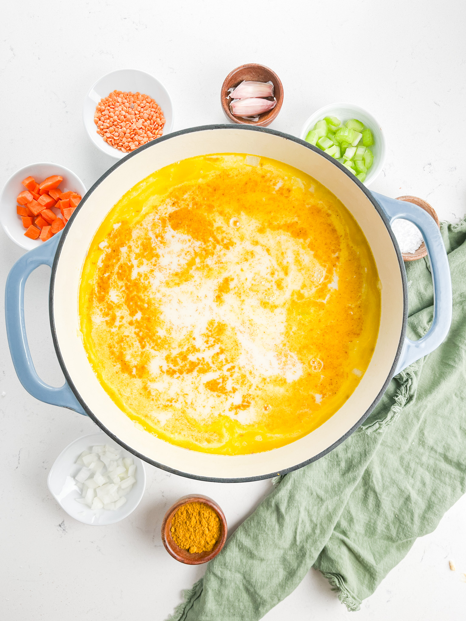 Coconut Curry Lentil Soup - Life's Ambrosia