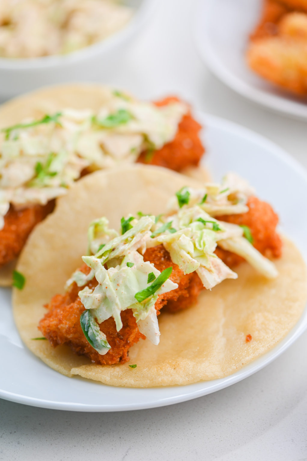 Fish Tacos with Slaw Recipe | Life's Ambrosia