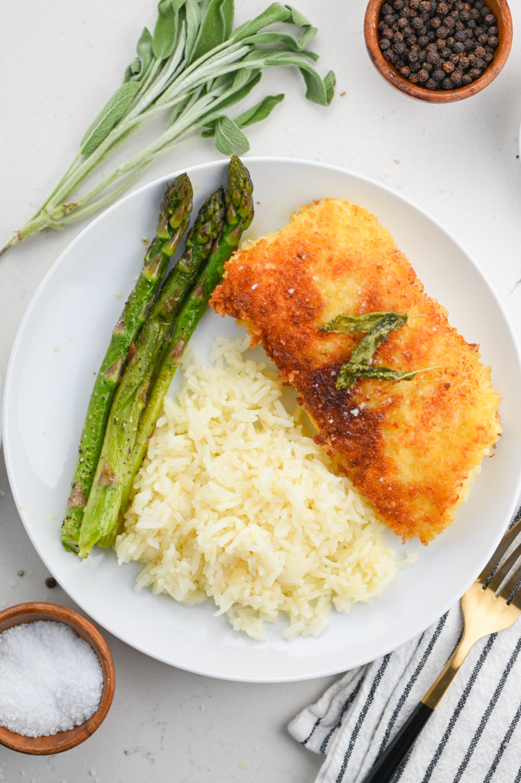 Crispy Fish with Sage Butter Sauce Life's Ambrosia