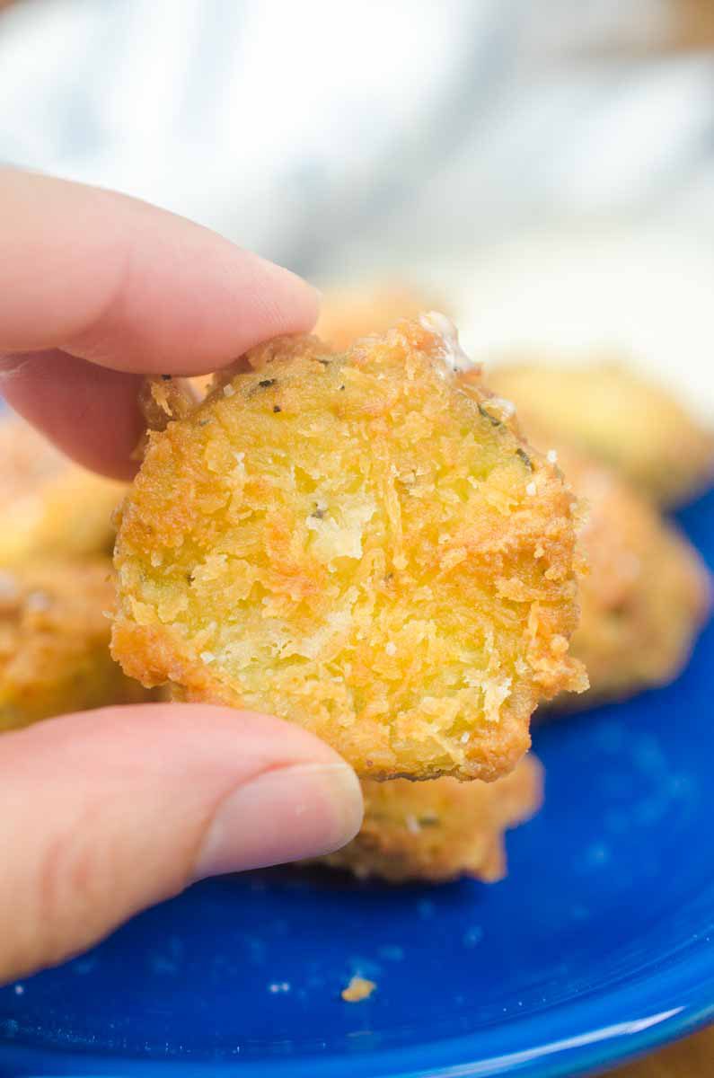 This Deep Fried Pickles Recipe is the perfect recipe for pickle fanatics. The pickles are coated in panko bread crumbs and fried until golden. 