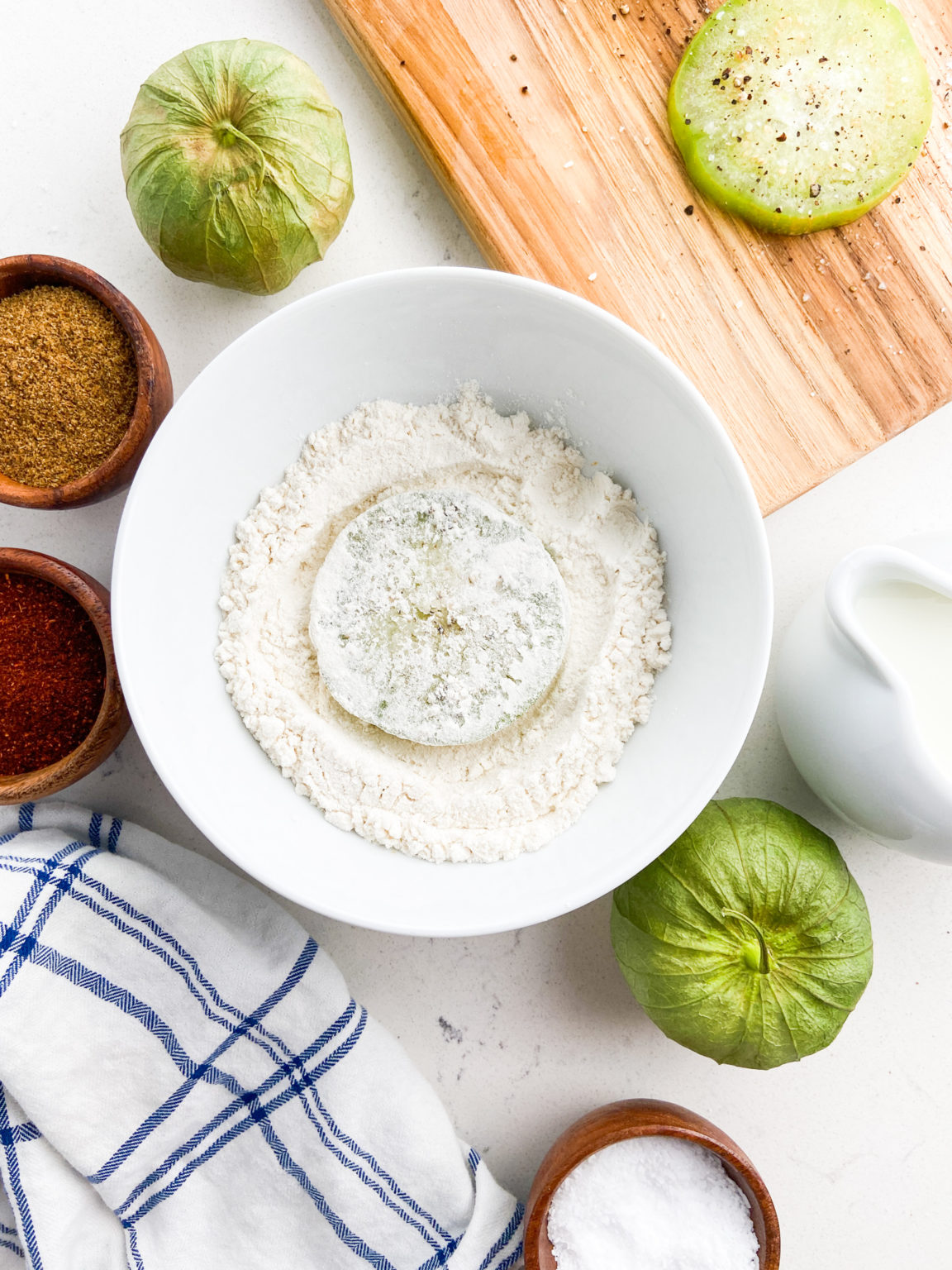 Fried Green Tomatillos Recipe Life's Ambrosia