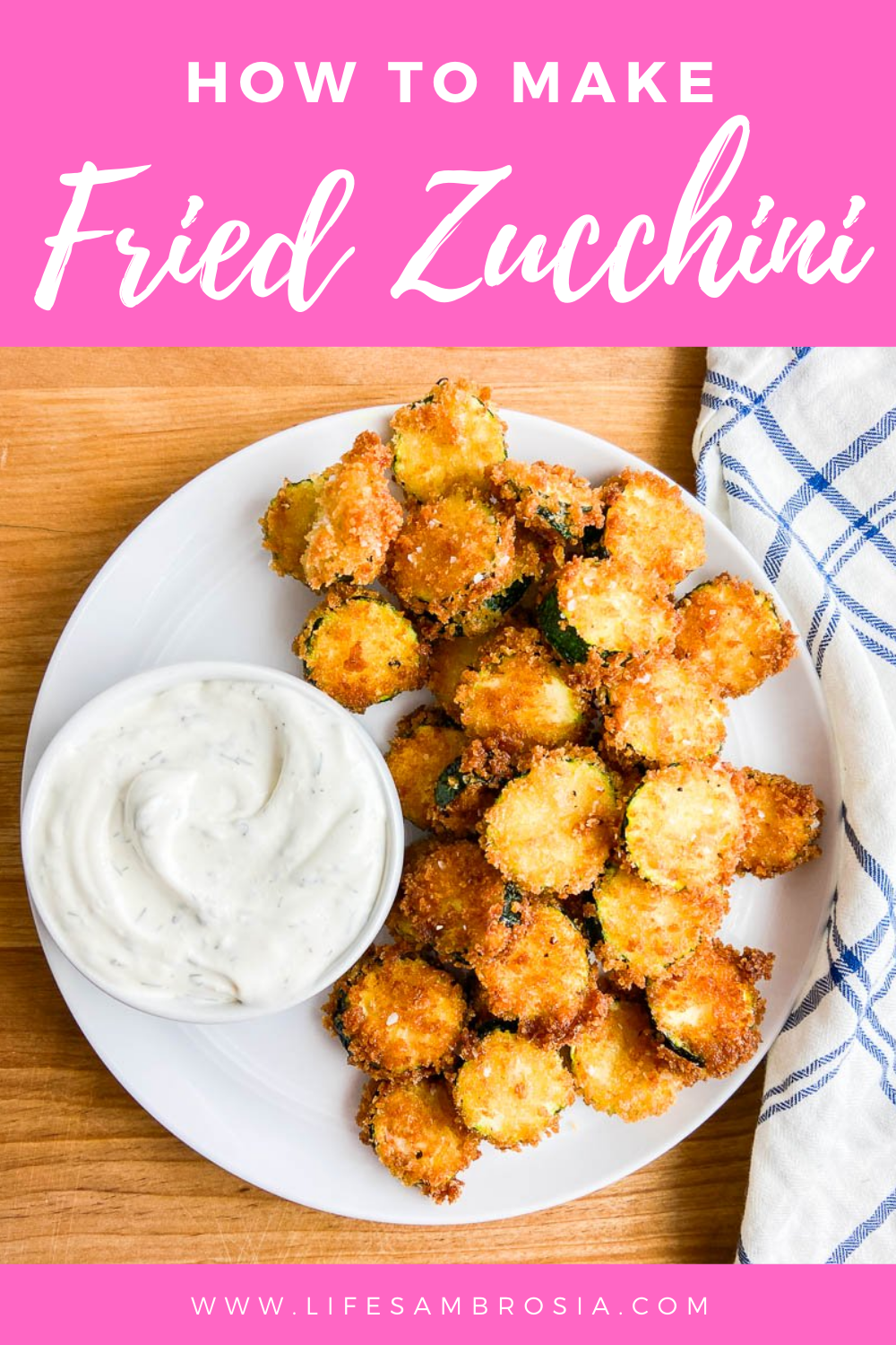 How to Make Fried Zucchini Recipe Life's Ambrosia