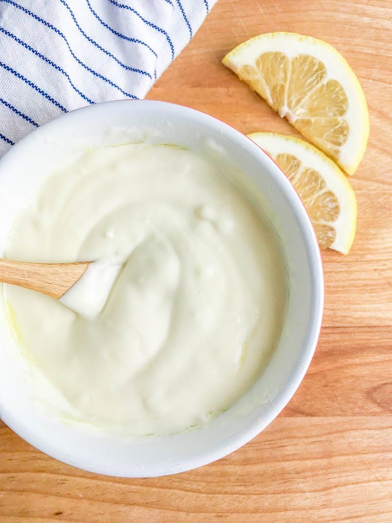 So long ketchup! Garlic Aioli is the french fry dip you need to be using. This Garlic Aioli Recipe is made with mayonnaise, lemon, olive oil and garlic. It's easy, quick and perfectly creamy.