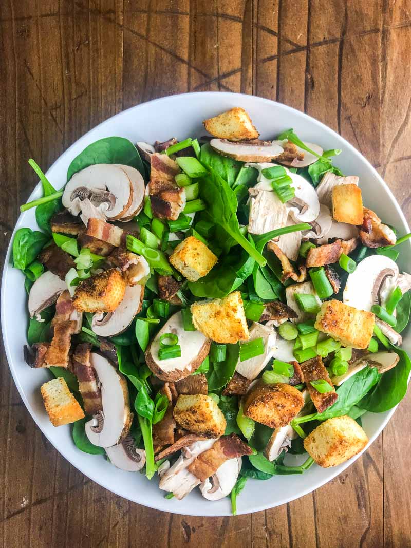 Every good salad needs some crunch. Homemade Garlic Parmesan Croutons are easy to make and add the tasty crunch you crave. 