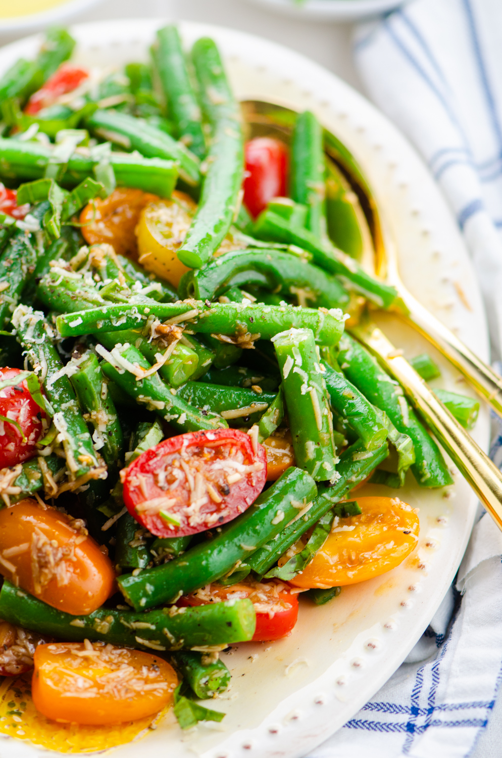 Cold Green Bean Salad Recipe Life's Ambrosia