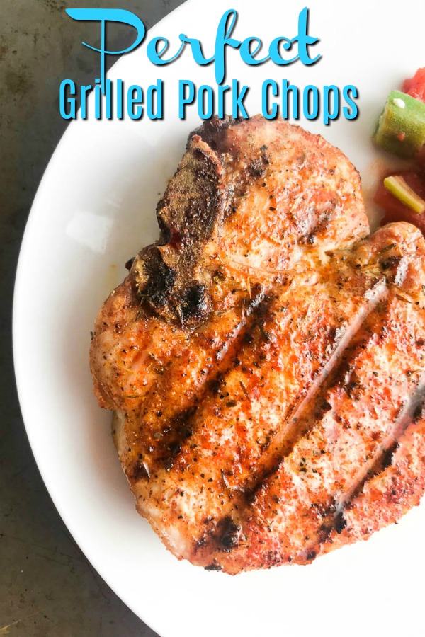 Grilled Pork Chops Recipe| Blackened Grilled Pork Chops| Life's Ambrosia