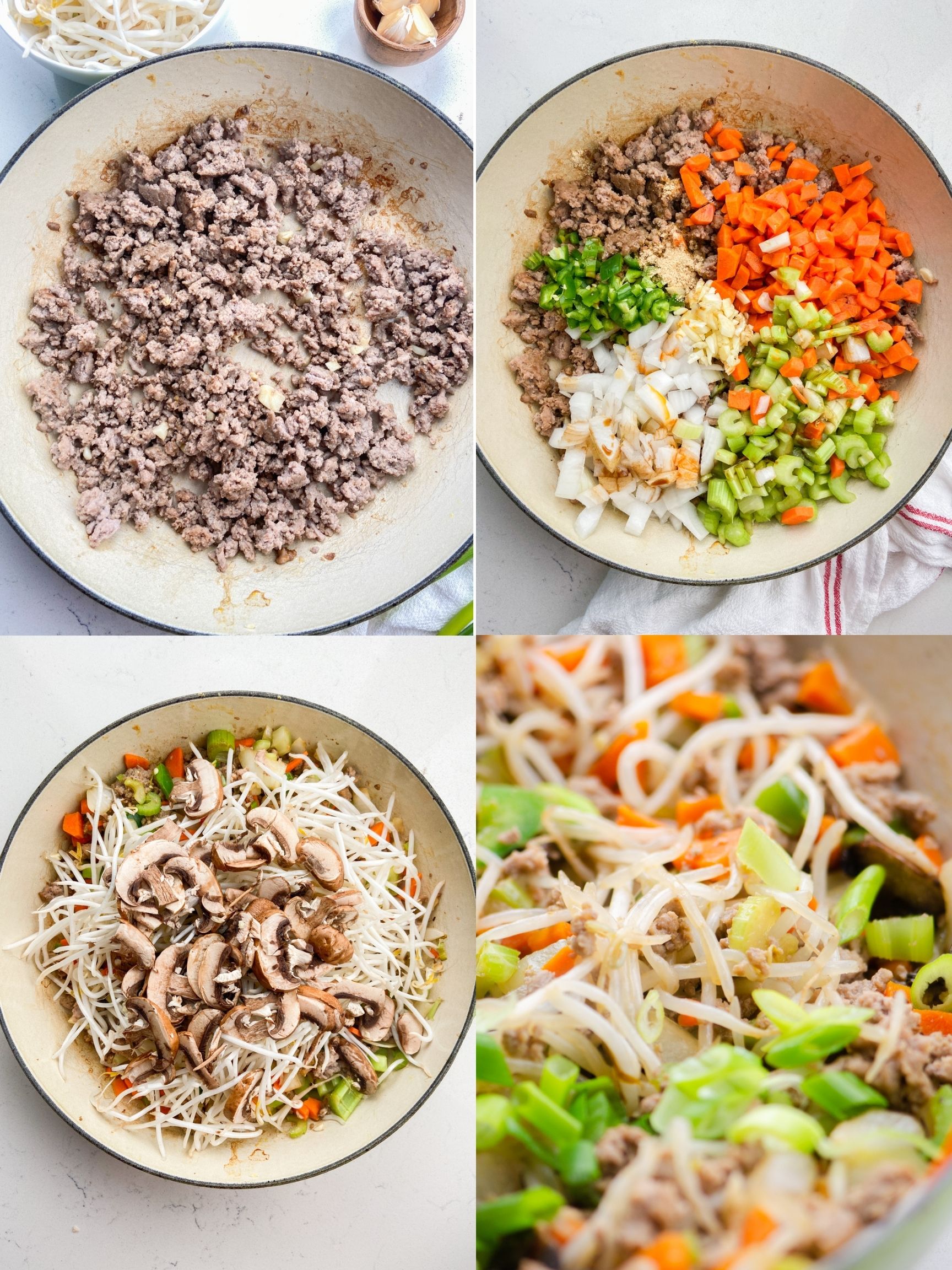 Ground Turkey Stir Fry Recipe Egg Roll in a Bowl Life's Ambrosia