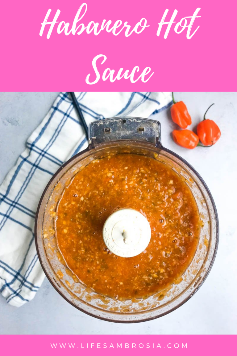 Habanero Hot Sauce Recipe {With Video!} Life's Ambrosia