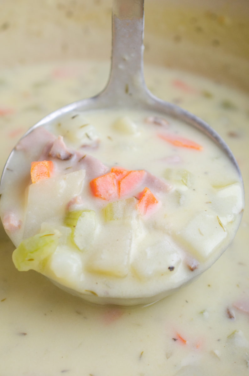 Creamy Ham and Potato Soup Recipe | Life's Ambrosia