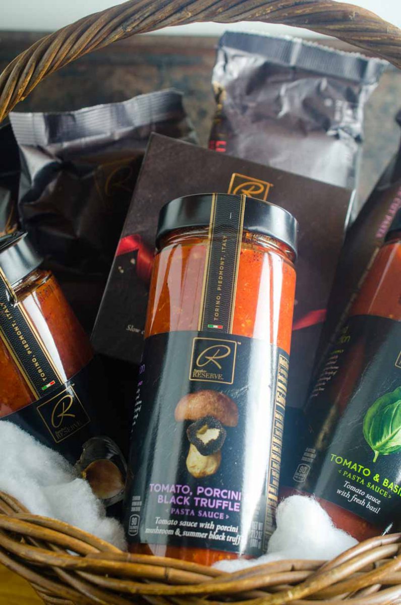Build a holiday gift basket with Signature RESERVE