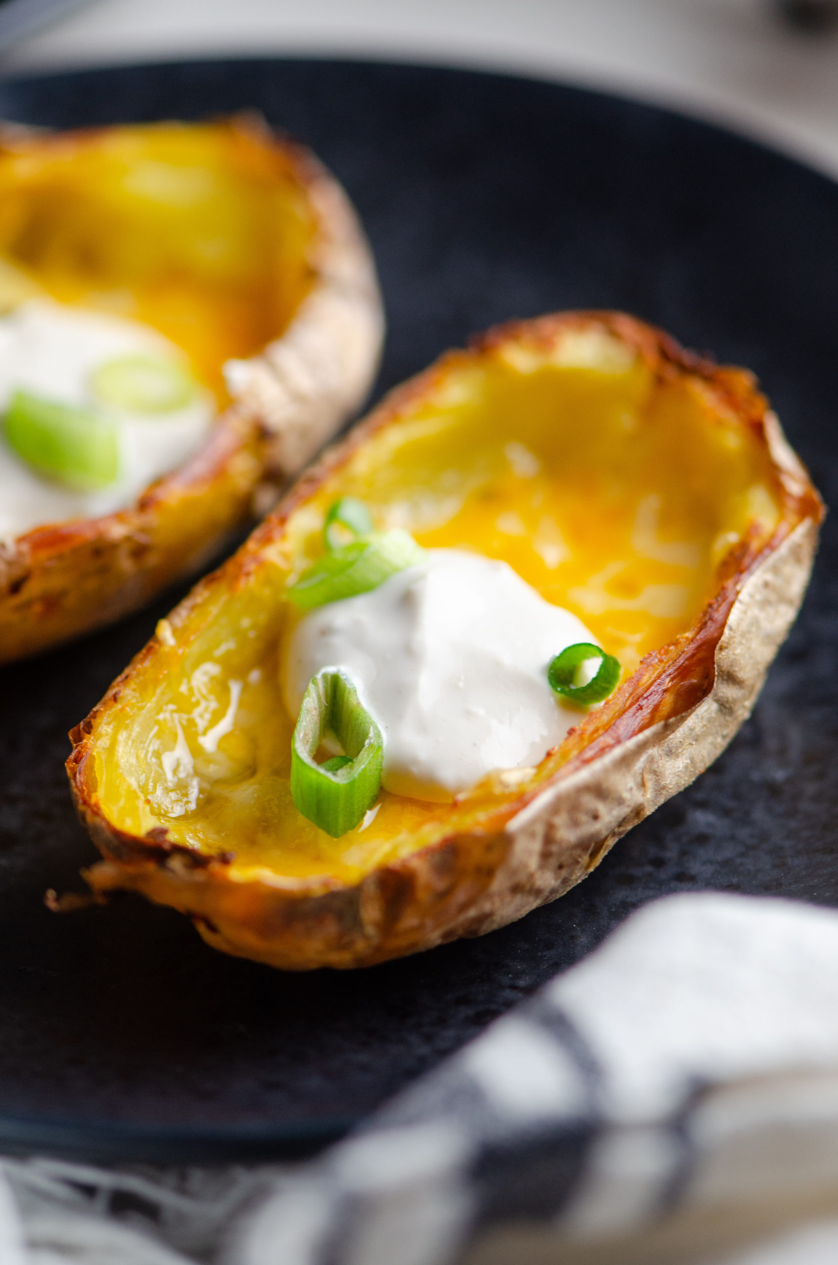 Homemade Baked Potato Skins Recipe Life's Ambrosia