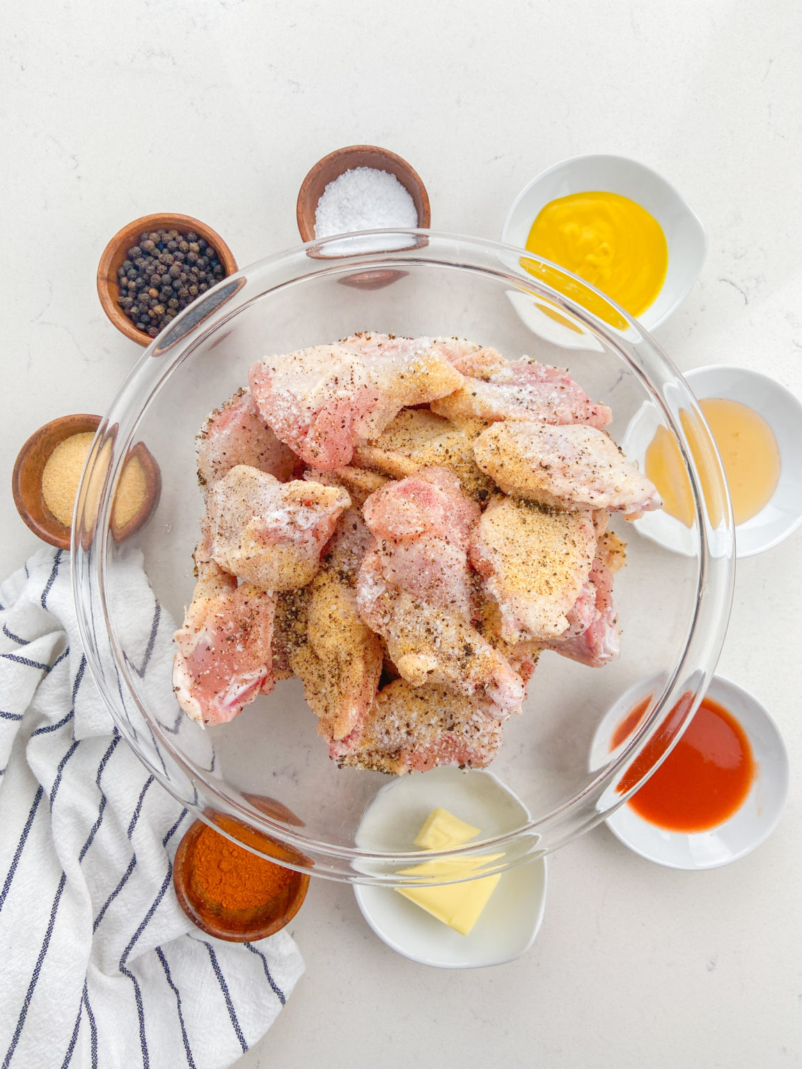Hot Honey Mustard Wings Recipe Life's Ambrosia