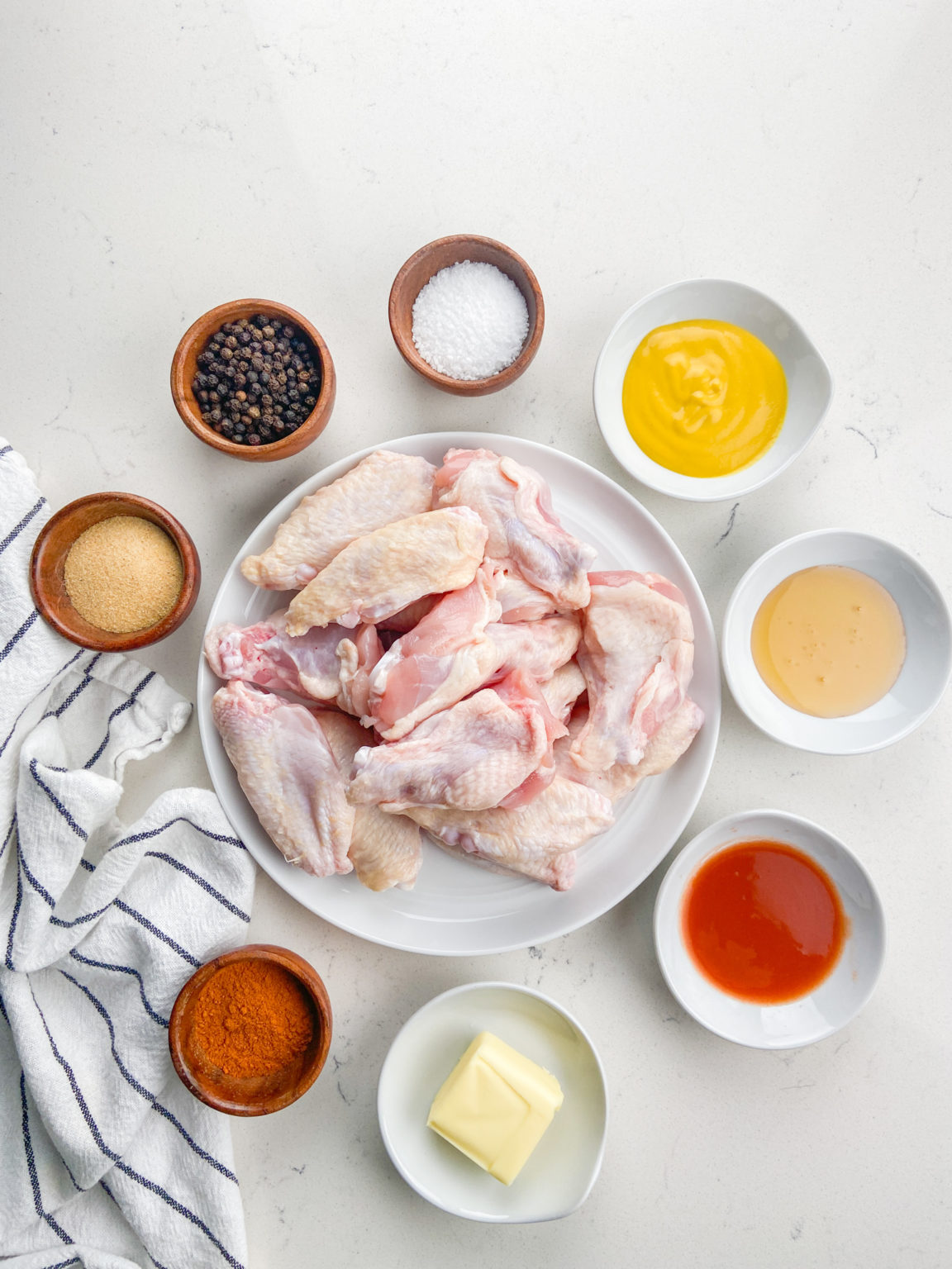 Hot Honey Mustard Wings Recipe Life's Ambrosia